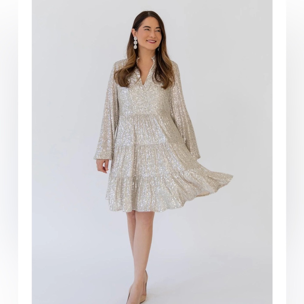 Sail to Sable CHARLOTTE SEQUIN DRESS